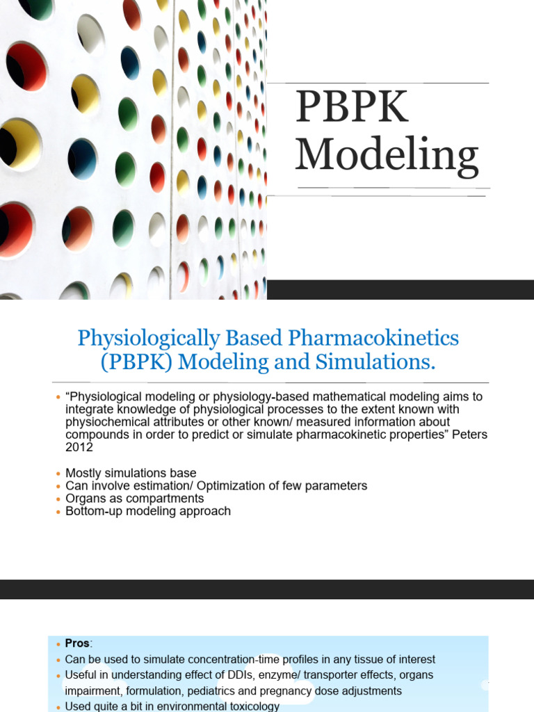 5.3 PBPK Modeling - PPTX - 20260202 - 110204 - 0000 | PDF ...