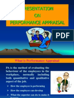 Presentation ON Performance Appraisal