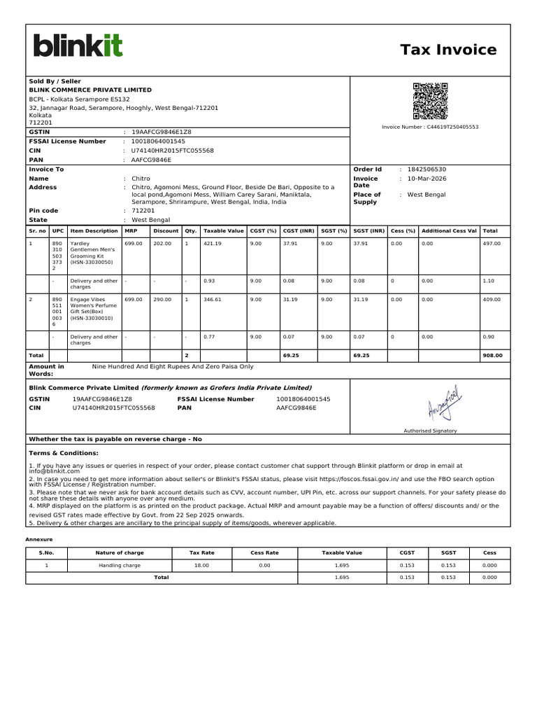 ForwardInvoice ORD53569234614 | PDF | Invoice | Government Finances