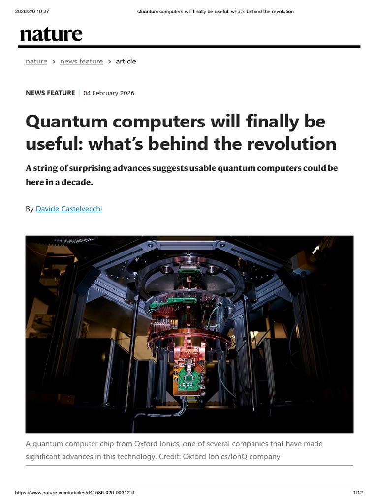 Quantum Computers Will Finally Be Useful - What's Behind The Revolution ...