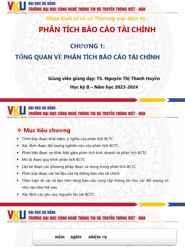 Phân Tích BCTC - C1 (Cap Nhat) | PDF