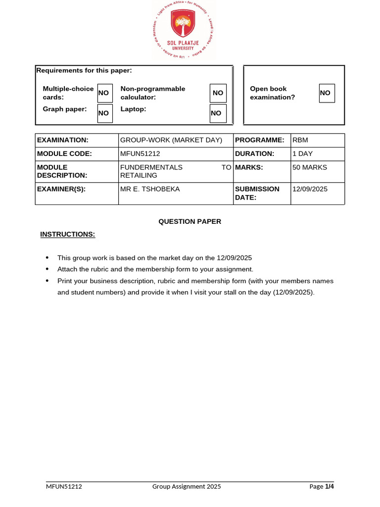 Group Assignment | PDF