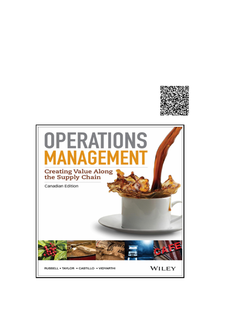 Operations Management Creating Value Along The Supply Chain | PDF ...