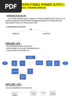 UPS Status and Alarm Codes Guide | PDF