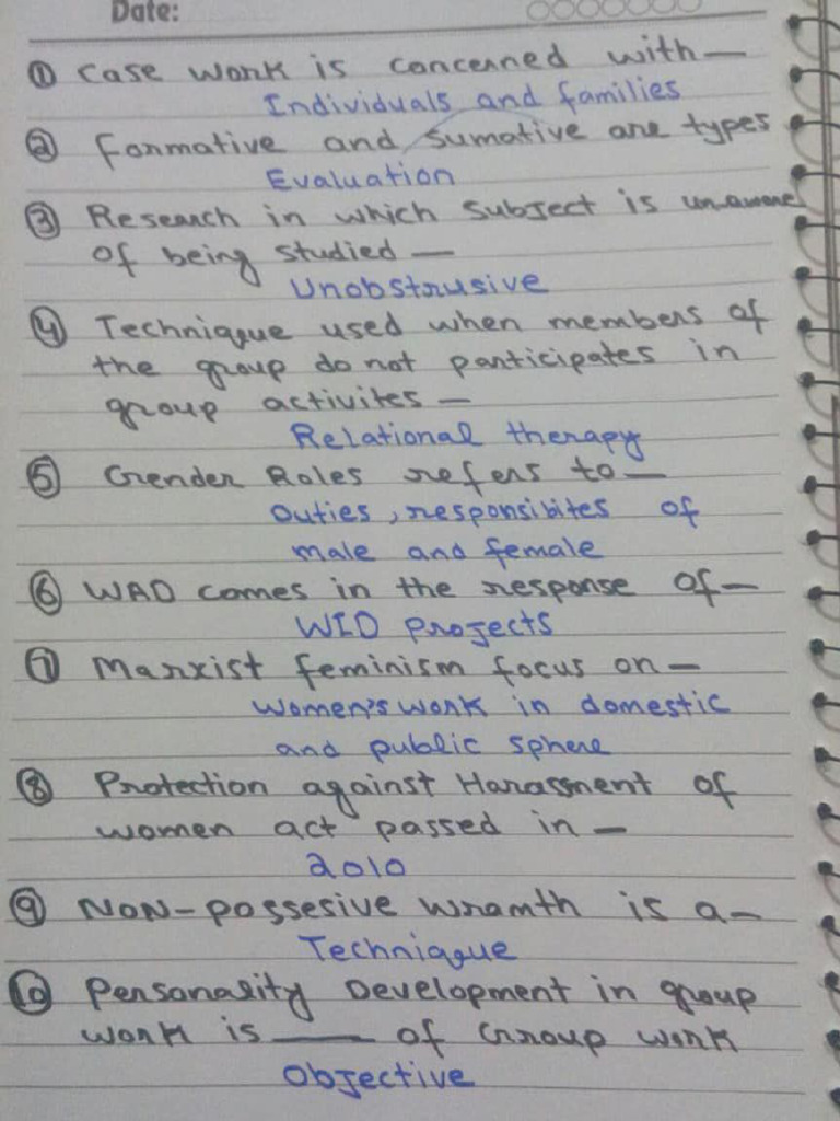 Past Paper SW | PDF