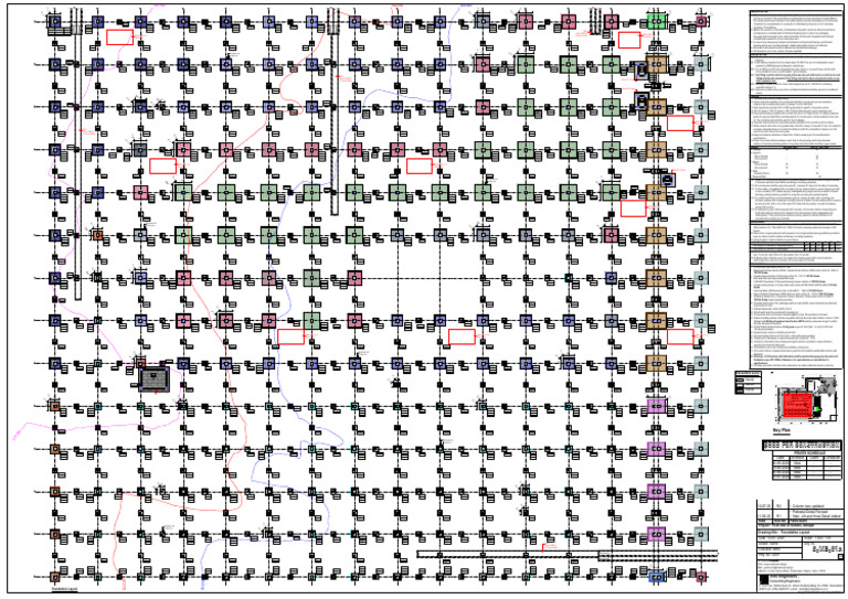 S-MB-01a R2 Foundation Layout | PDF
