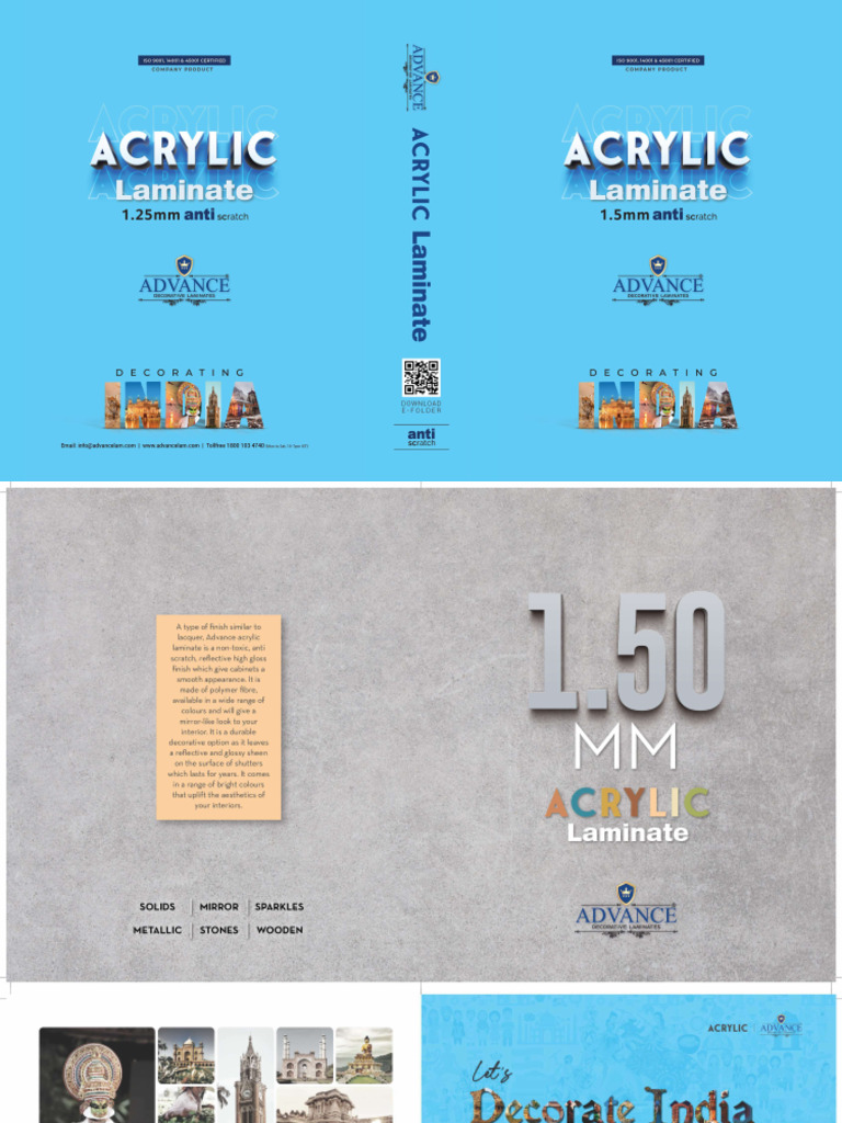 Advance Acrylic Catalogue | PDF
