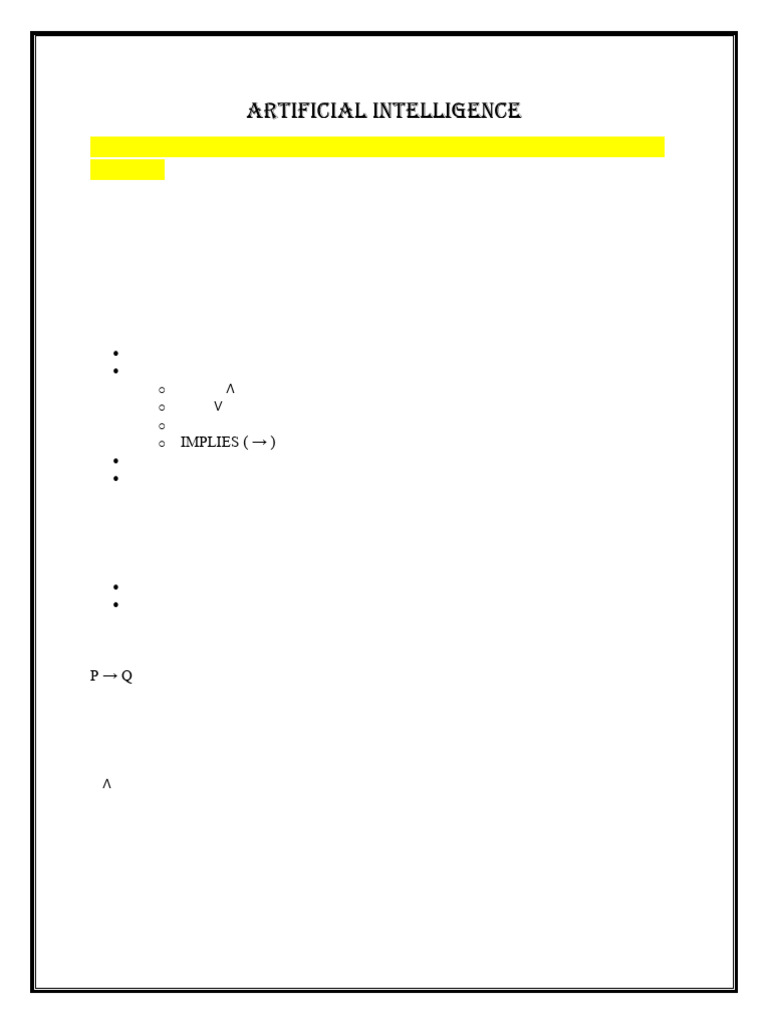 Artificial Intelligence | PDF | Artificial Intelligence | Intelligence ...