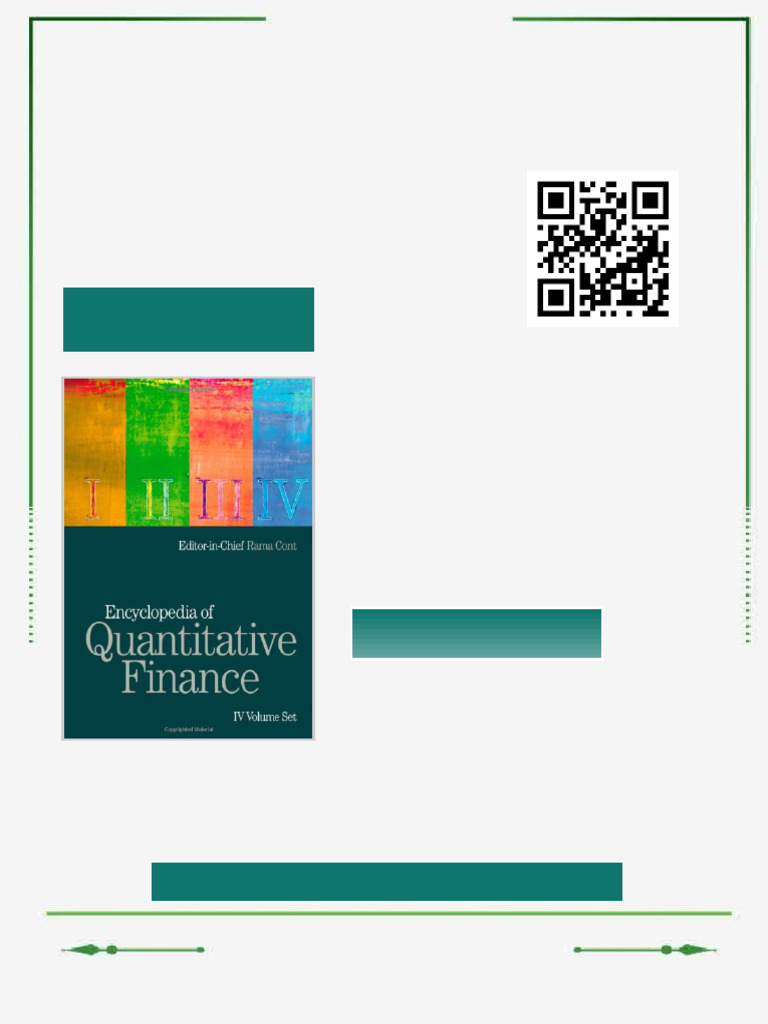Ebookfinal - Com/?p 5322: Encyclopedia of Quantitative Finance 1st ...