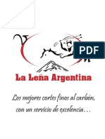 Menú La Leña Argentina