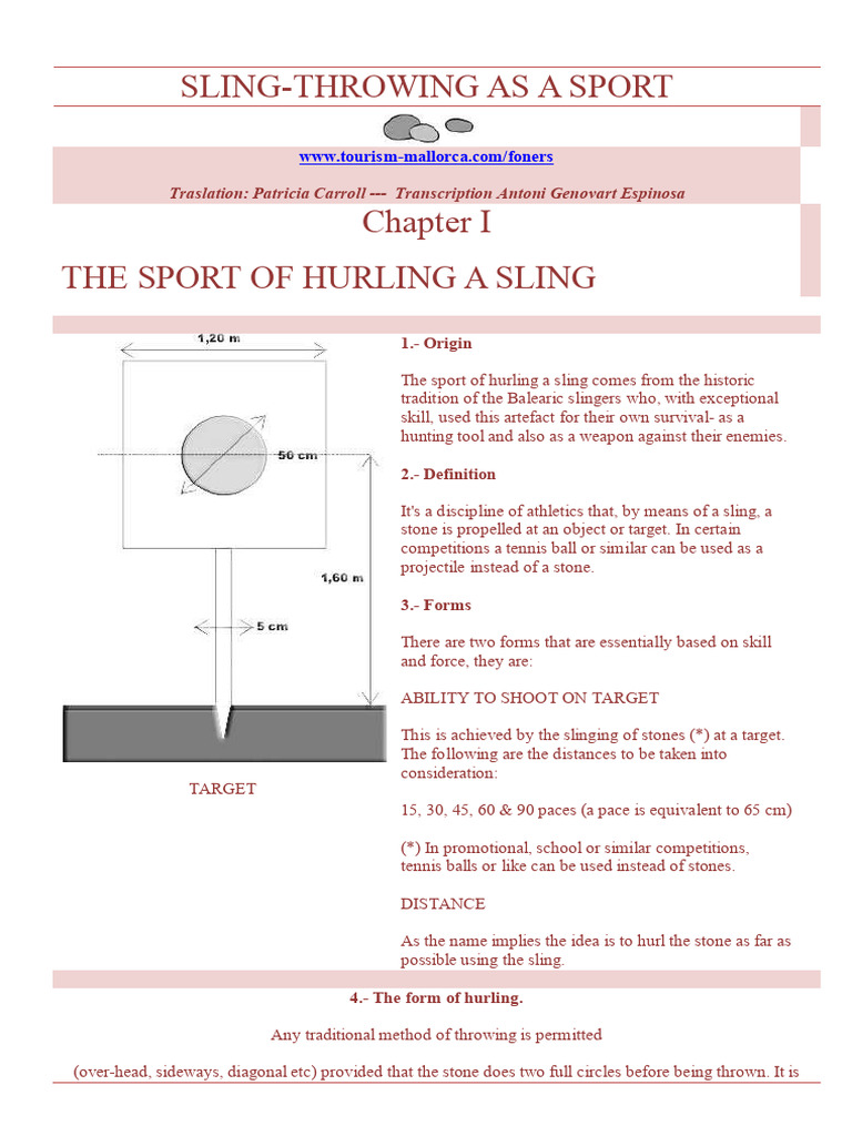 Sling-Throwing As A Sport | PDF