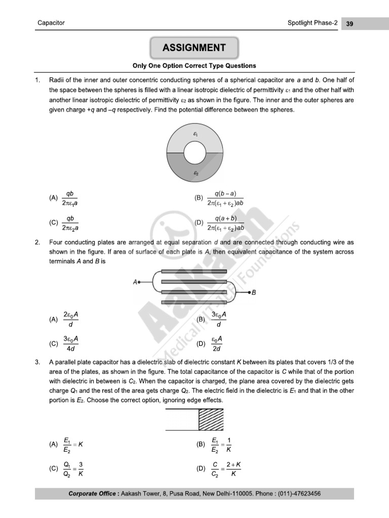 Phy Day-2 Assignment & DPP | PDF