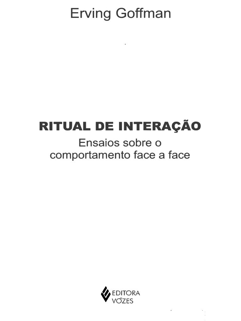 Deferência - Goffman - Capítulo 2 - Rituais de Interação | PDF