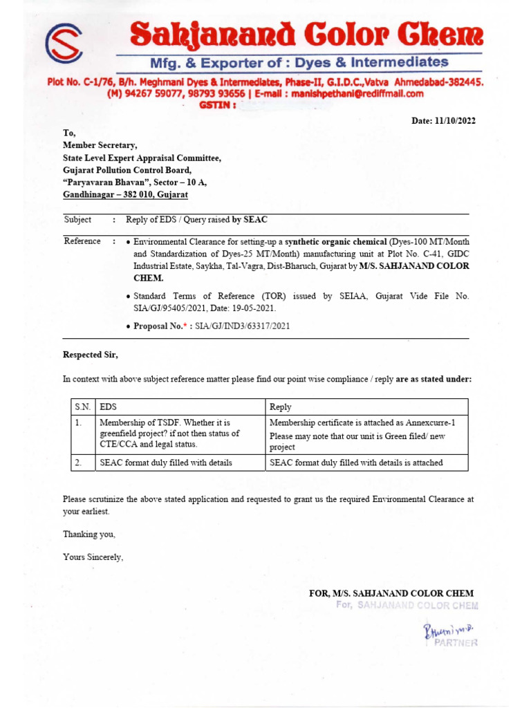 Sahjanand Color Chem | PDF | Sodium Carbonate | Sodium Hydroxide