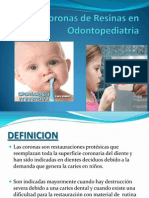 Coronas de Resinas en Odontopediatria