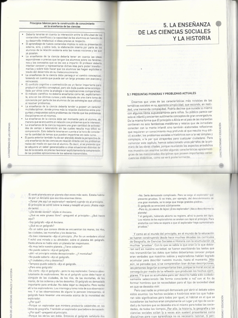 La Enseñanza de Las Ciencias | PDF | Enseñando | Constructivismo ...