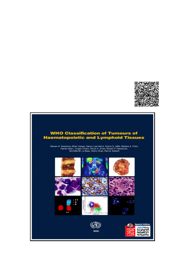 WHO Classifiaction of Tumours of Haematopoietic and Lymphoid System WHO ...