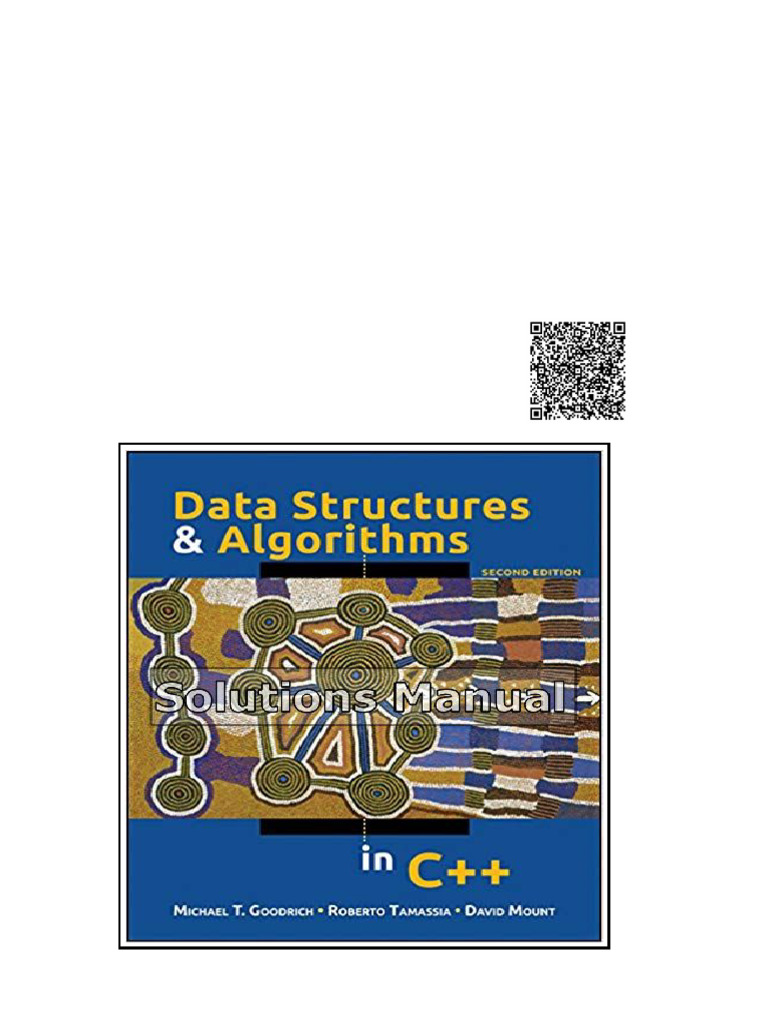 Data Structures and Algorithms in C++ 2nd Edition Goodrich Solutions ...