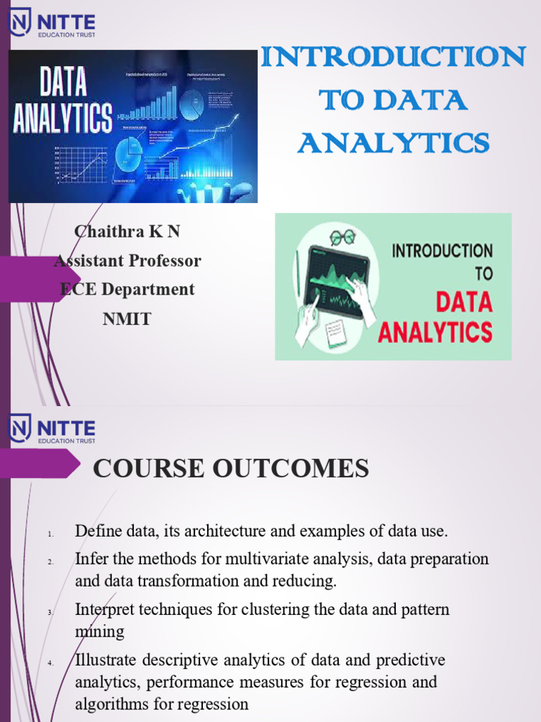Data Analytics UNIT 2 Chaithra | PDF | Principal Component Analysis ...