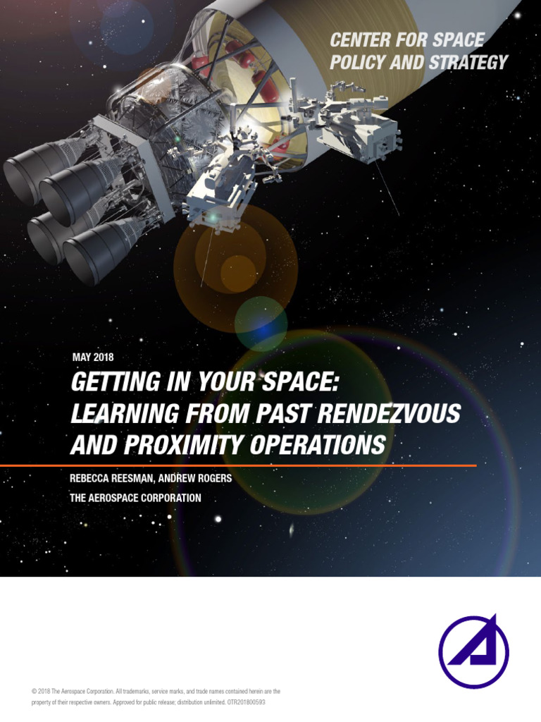 Getting in Your Space | PDF | Space Rendezvous | Docking And Berthing ...