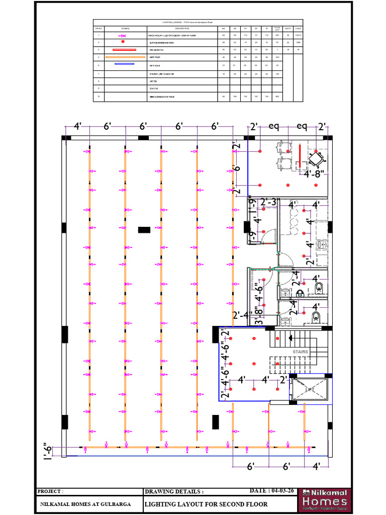 09 - Lighting Layout For Second Floor | PDF