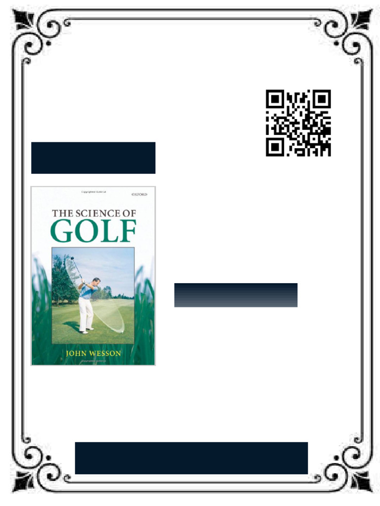 The Science of Golf John Wesson Ebook Universal Reader Version | PDF