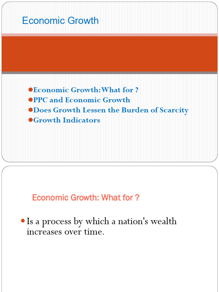 Economic Growth | PDF | Economic Growth | Gross Domestic Product