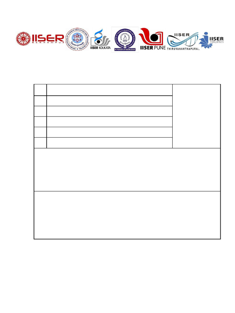 Iat 2026 Form Declaration in Lieu of Eligibility Examination Marksheet ...
