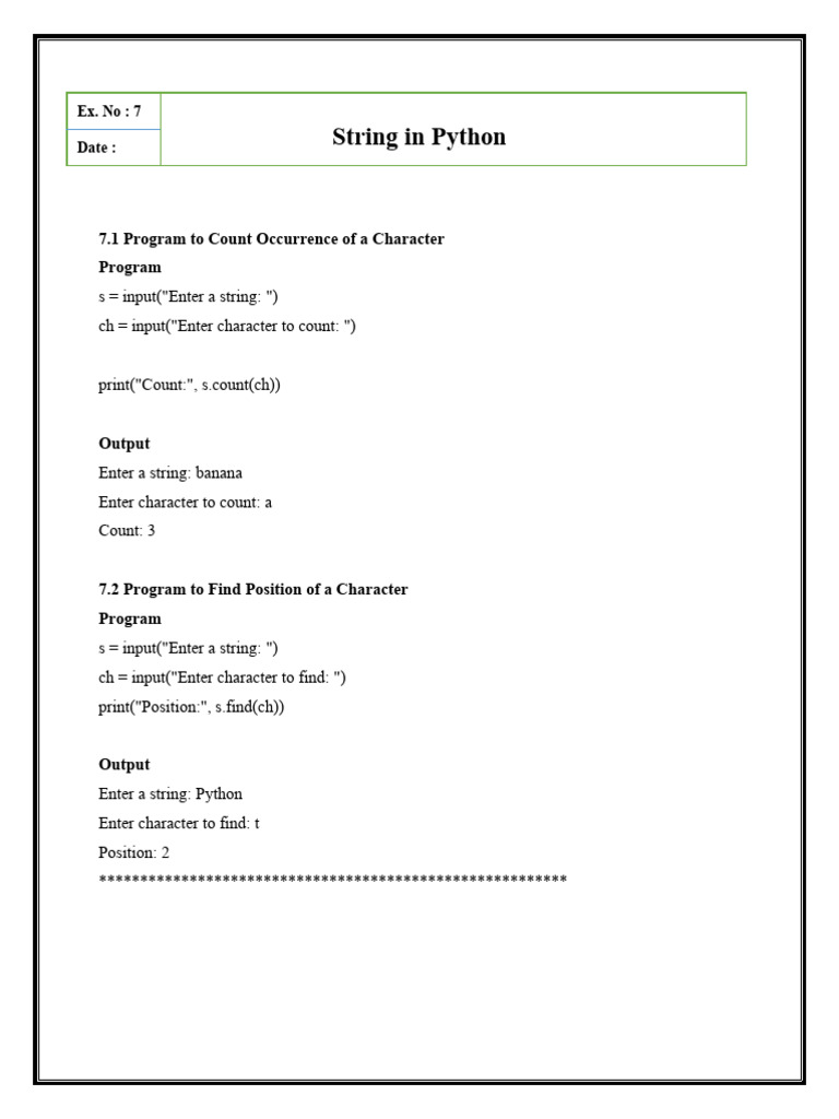 Practical 7 | PDF