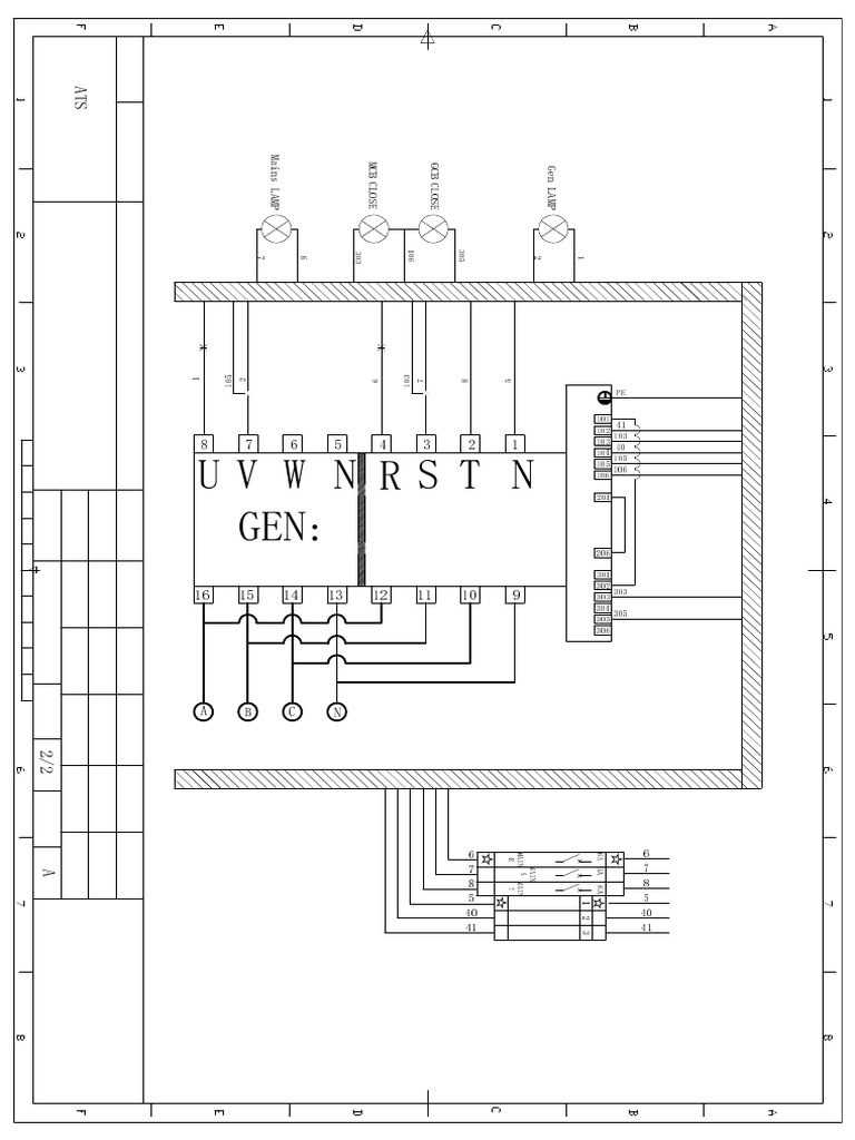 Diagrama de Comando Qta | PDF