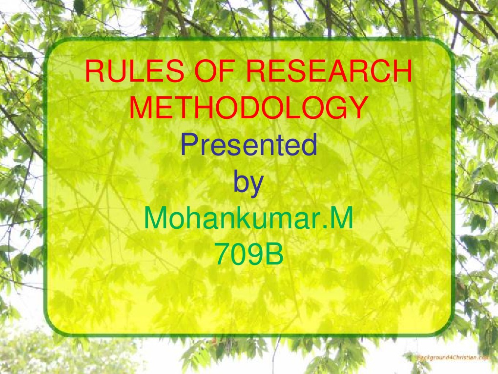 Research Methodology Overview Guide | PDF | Survey Methodology ...