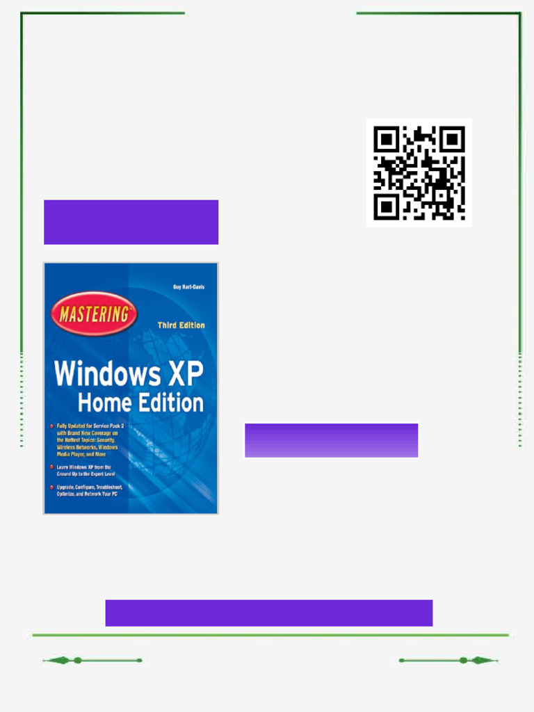 Mastering Windows XP Home Edition Guy Hart-Davis Ebook Testbank ...