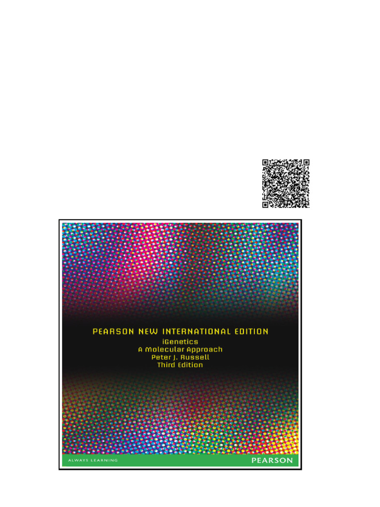 IGenetics A Molecular Approach 3rd International Edition Peter J ...