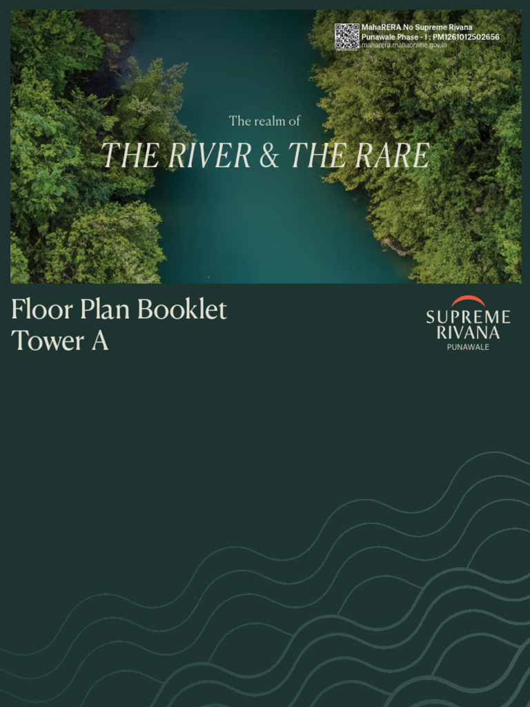 Supreme Rivana - Wing A Floor Plans - Booklet | PDF