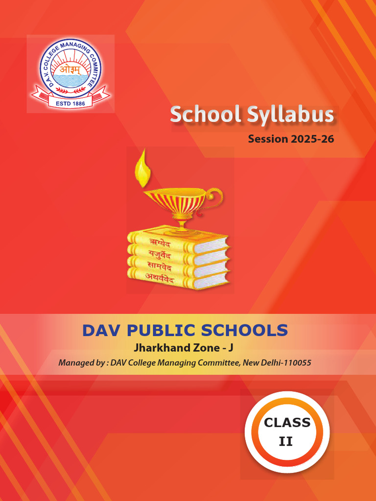 DAV Syllabus HEHAL Class 2 | PDF | English Language