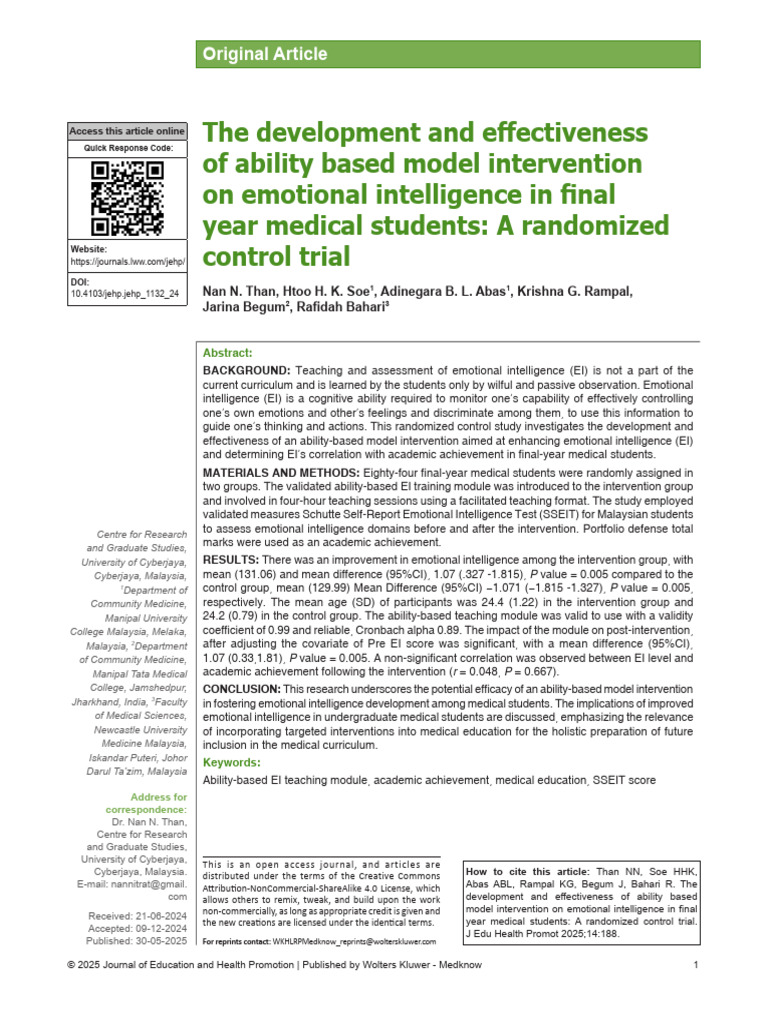 The Development and Effectiveness of Ability Based.188 | PDF ...
