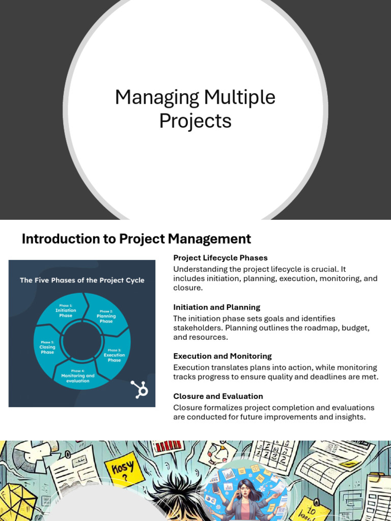 Managing Multiple Projects | PDF | Project Management | Time Management