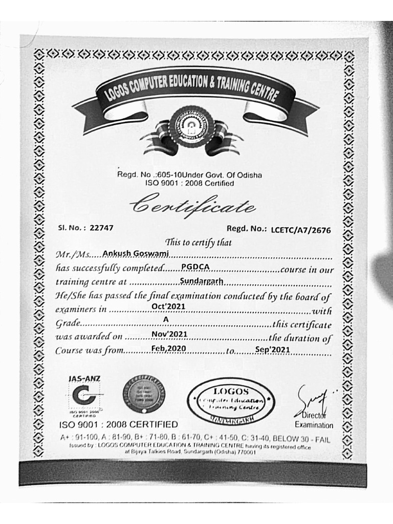 Pgdca | PDF