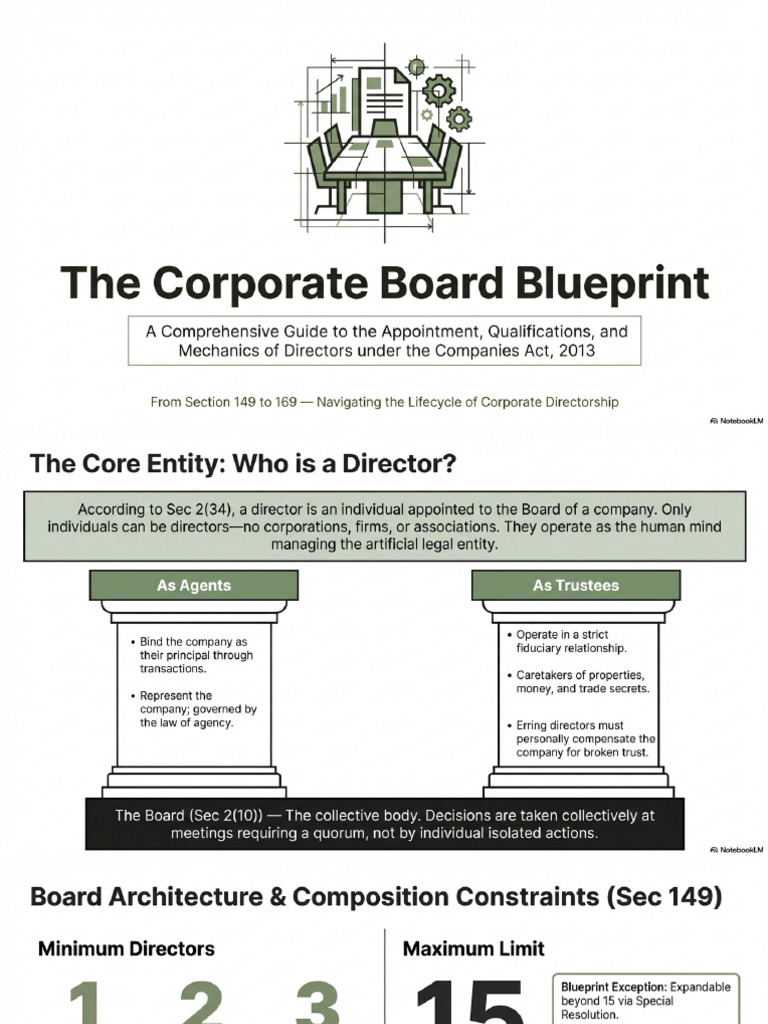 Corporate Board Blueprint | PDF
