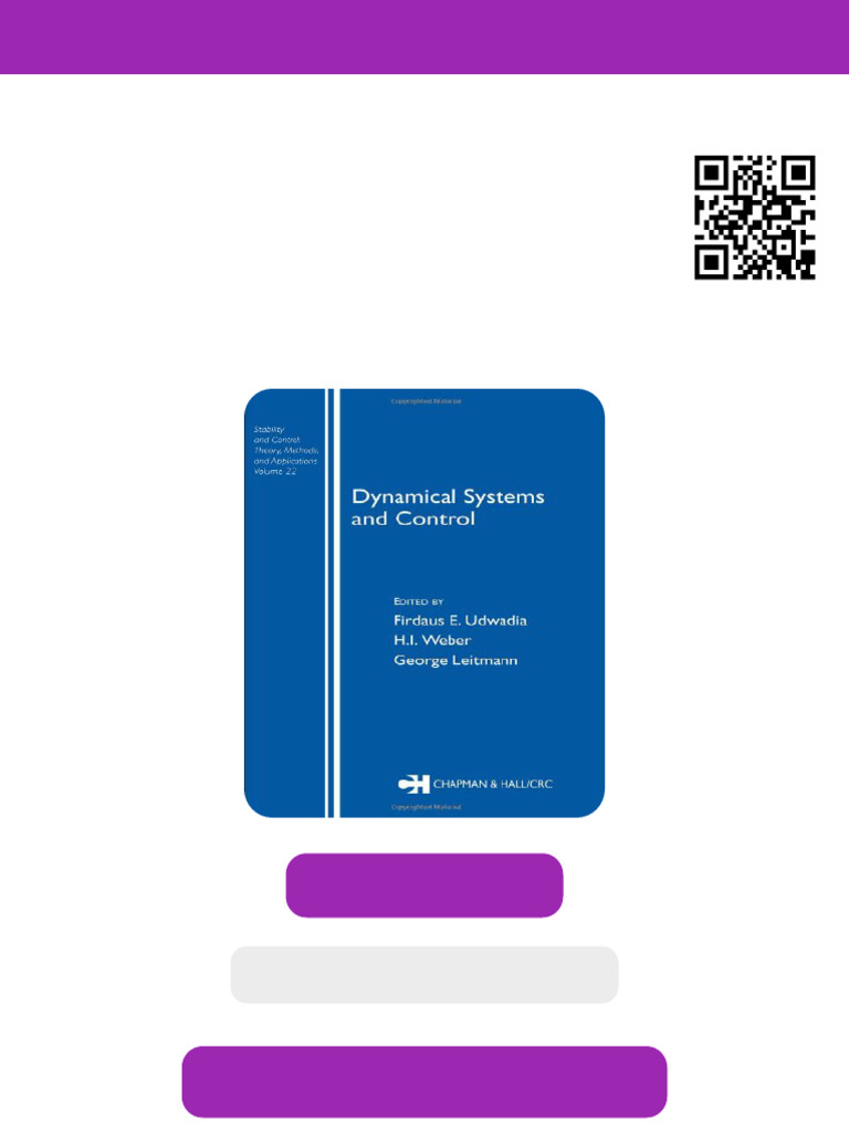 Dynamical Systems and Control 1st Edition Firdaus E. Udwadia Ebook ...