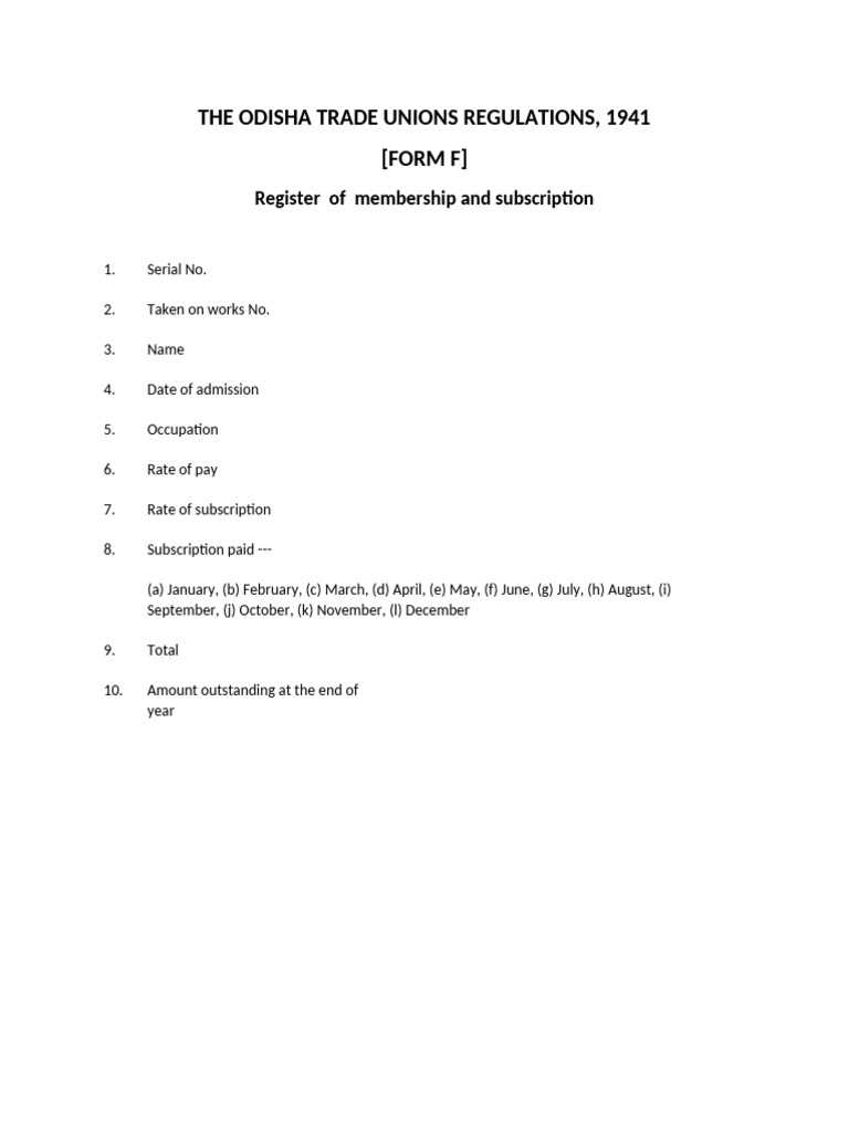 Form F | PDF