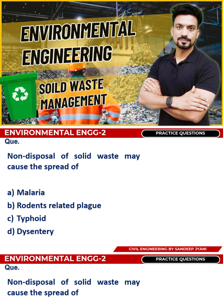 Solid Waste Management | PDF | Waste Management | Landfill