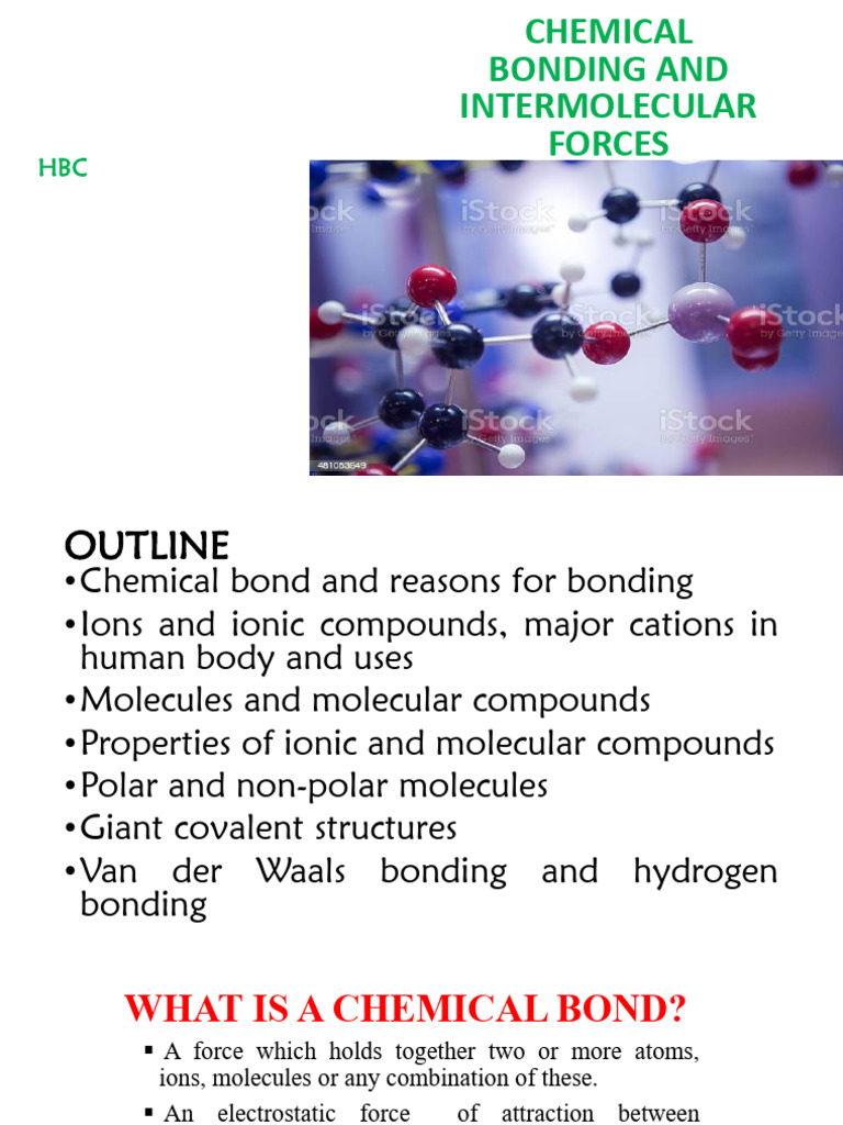 2 Chemical Bonding | PDF | Chemical Bond | Chemical Polarity