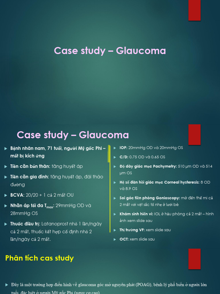Case Study - Glaucoma From a to Z_2 | PDF