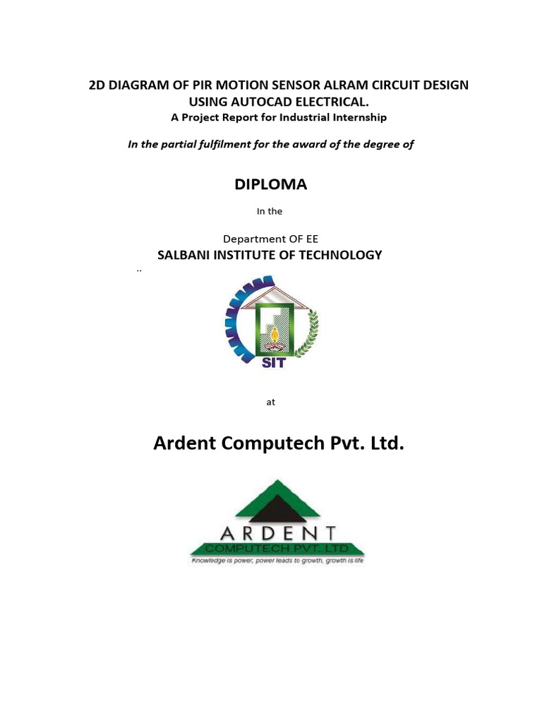 Autocad Electrical UGCPL PIR SIT | PDF | Sensor | Computer Engineering