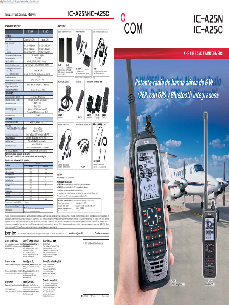IC A25N IC A25C (1) .En - Español | PDF | Android (sistema operativo ...