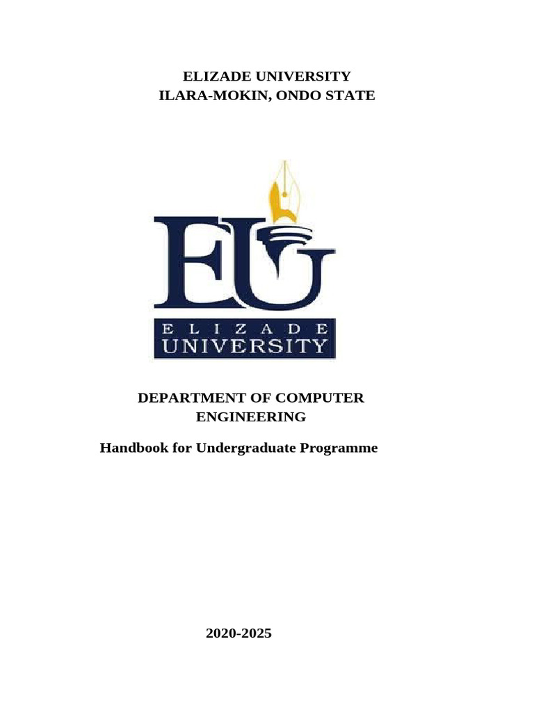 Handbook 6 | PDF | University And College Admission | Engineering
