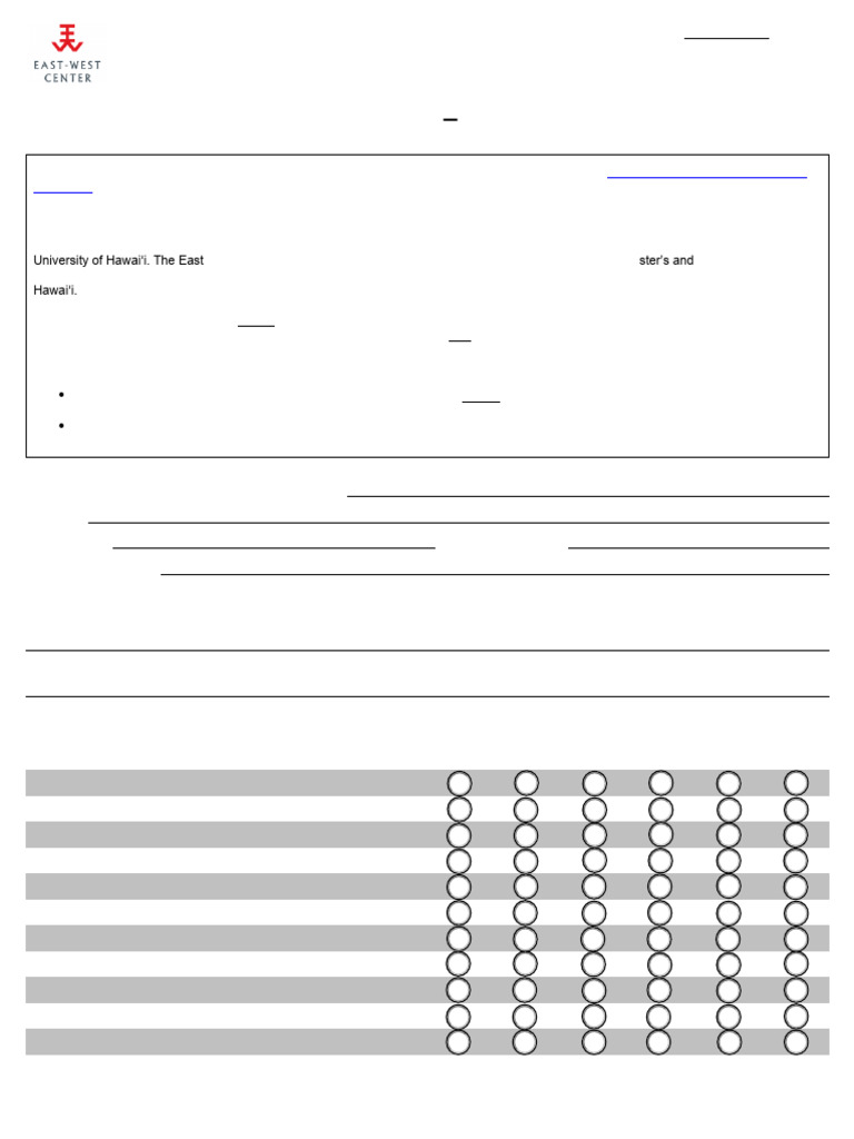 GDF - Letter of Reference Form - Civic Engagement | PDF