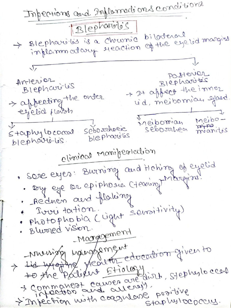 Blepharitis | PDF