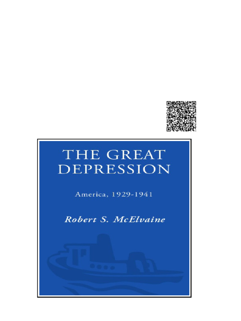 (Ebook) The Great Depression America 1929-1941 by Robert S. McElvaine ...